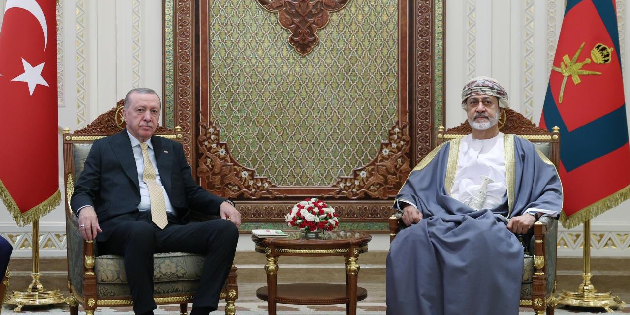 Cumhurbaşkanı Erdoğan, Umman Sultanı Heysem Bin Tarık İle Görüştü