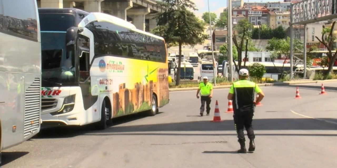 İstanbul'da Bayram Öncesi Trafik Denetimleri Sürüyor