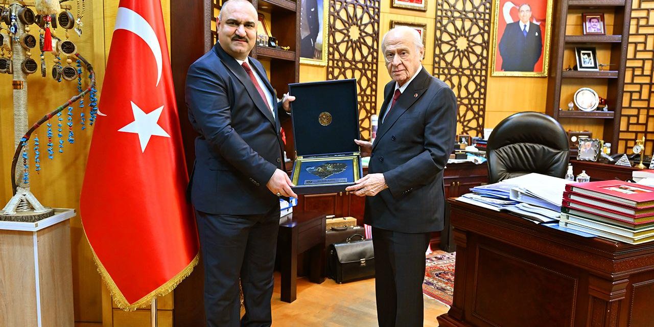 MHP Genel Başkanı Bahçeli, Kerkük Valisi Ağa'yı Kabul Etti