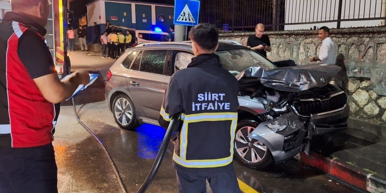 Siirt'te Trafik Kazası: 5 Yaralı