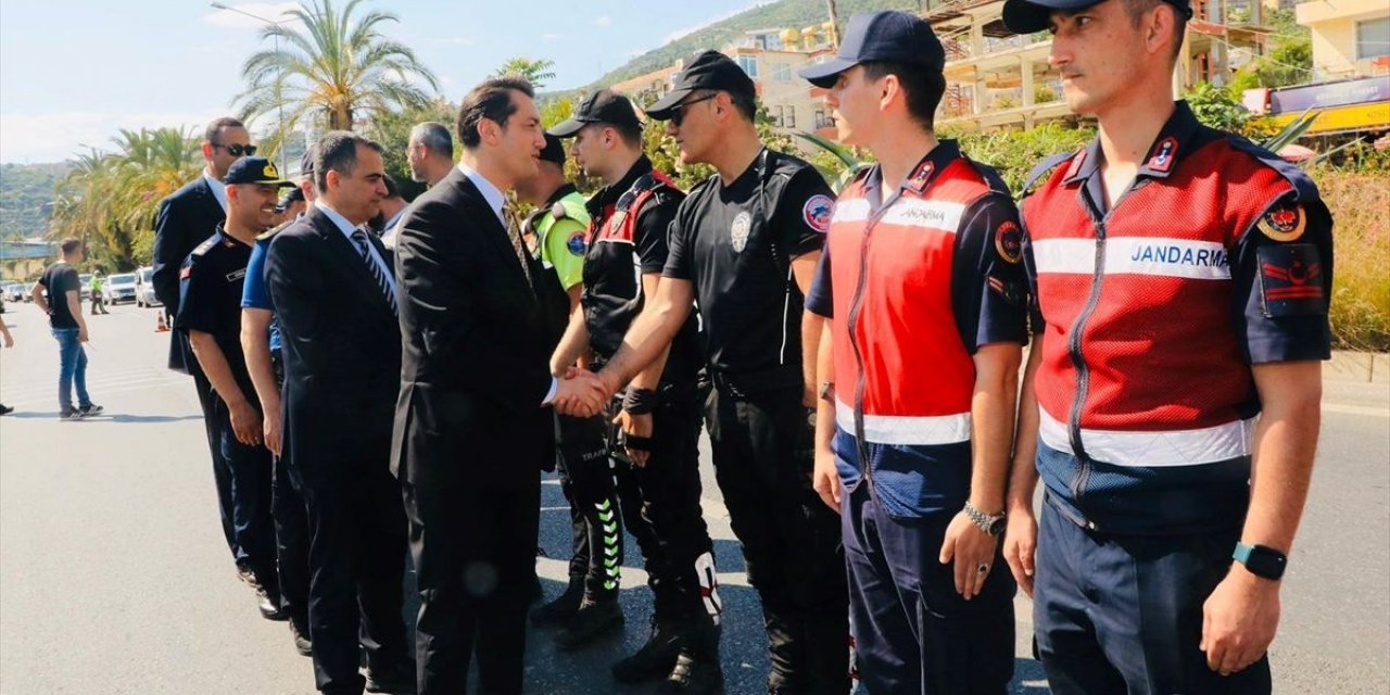 Alanya'da Bayram Trafik Denetimi