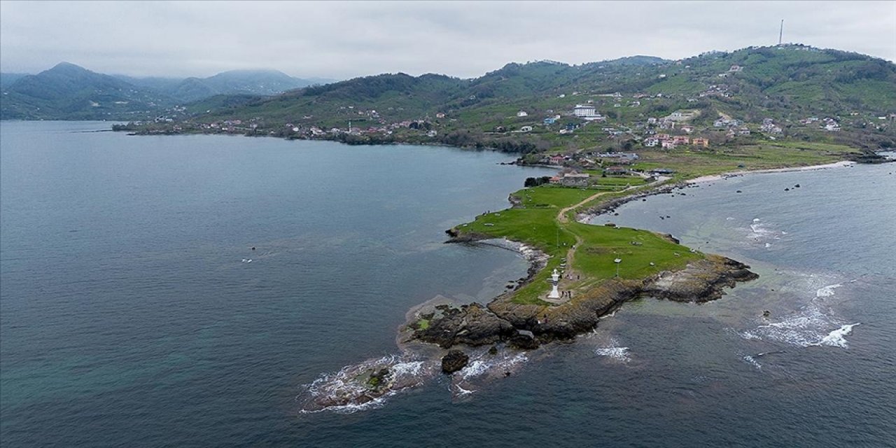 Ordu'da Yason Burnu Bayram Tatilinde Ziyaretçilerini Ağırlıyor