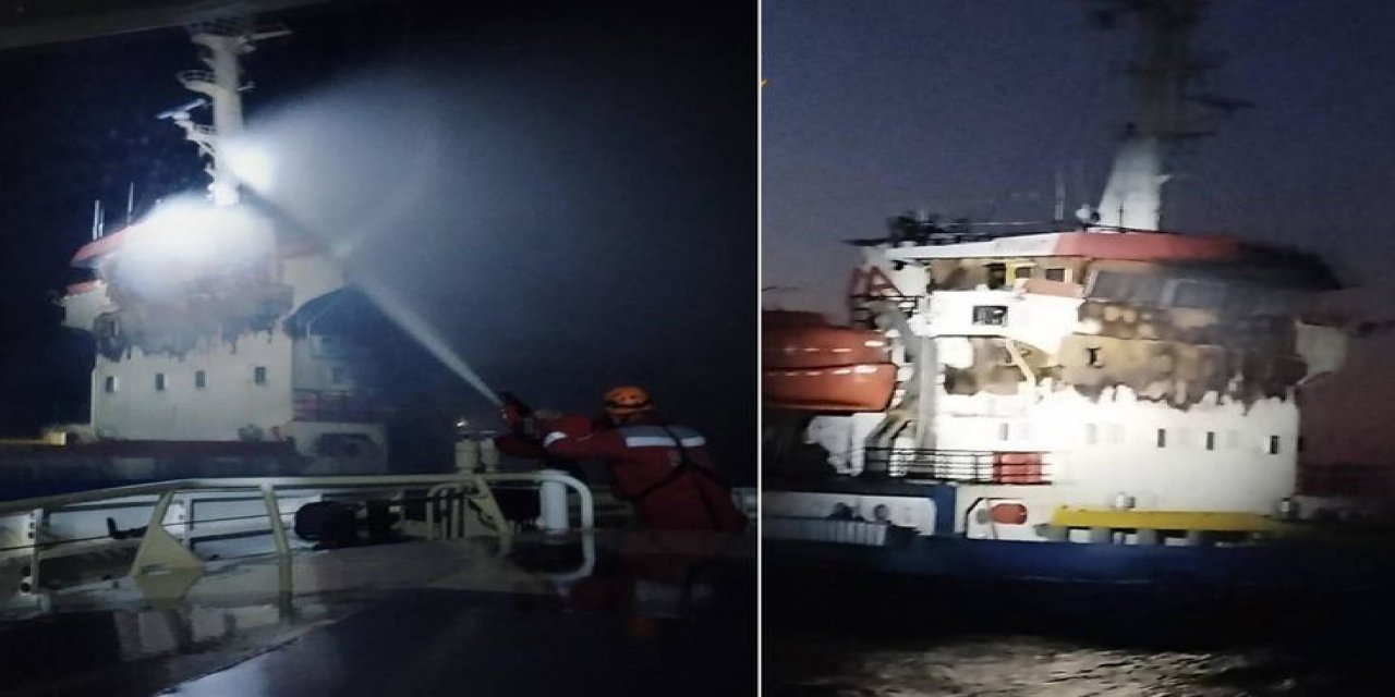 Karadeniz'de Türk Gemisine İHA Saldırısı! Yaralılar Var
