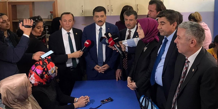 TBMM Araştırma Komisyonu Aksaray'da Mehmetçik İlkokulunu Ziyaret Etti