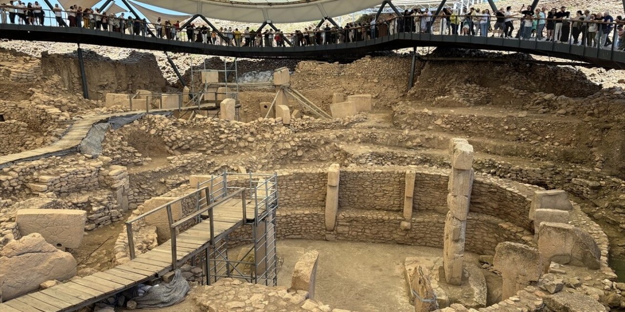 Göbeklitepe'de Bayram Tatili Yoğunluğu Yaşanıyor