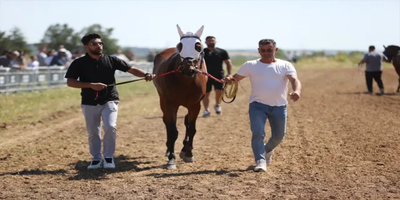 Yağlı Güreş Organizasyonunda At Yarışı Etkinliği