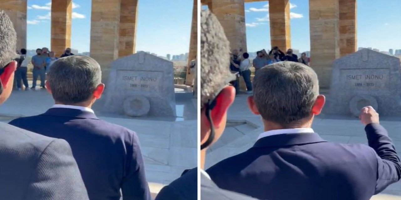 Özgür Özel'den, İsmet İnönü'nün Kabri Önünde Olay Sözler
