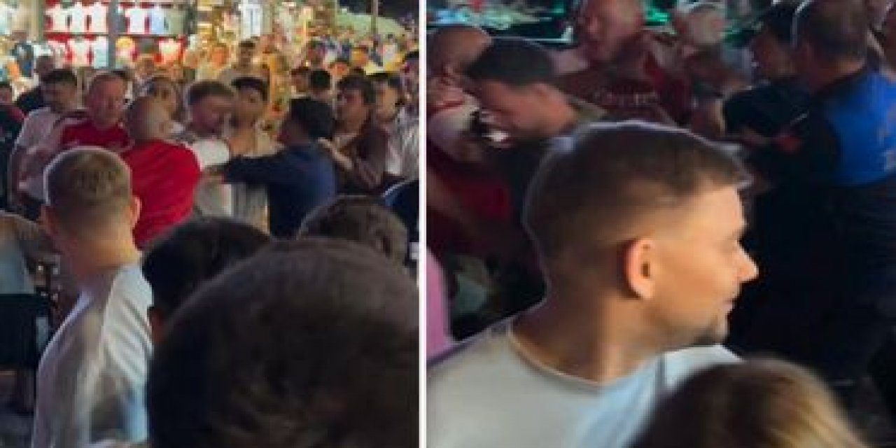 Fethiye’de Arsenal ve PSG Taraftarı Arasında Kavga Çıktı