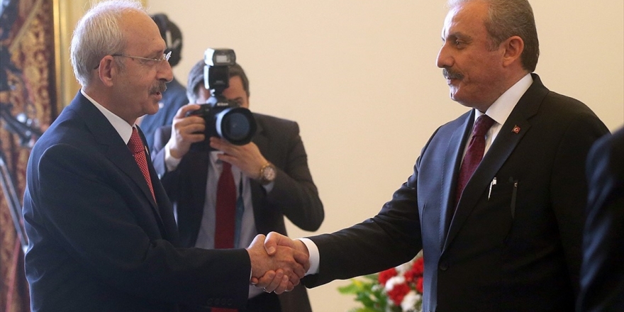 Tbmm Başkanı Şentop, Chp Genel Başkanı Kılıçdaroğlu İle Görüşecek