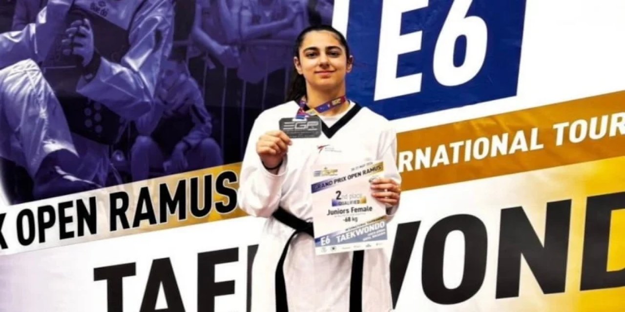 Ebrar Acar’dan Avrupa’da Gümüş Madalya