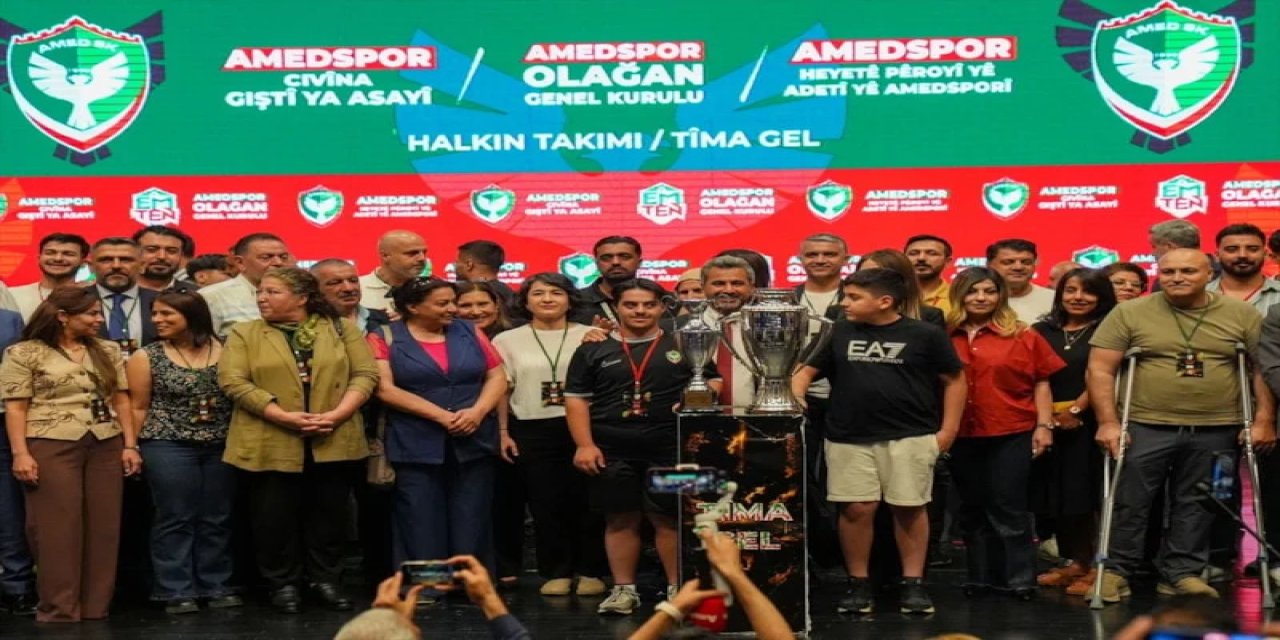 Amed Sportif Faaliyetler'de Nahit Eren Yeniden Başkan Oldu