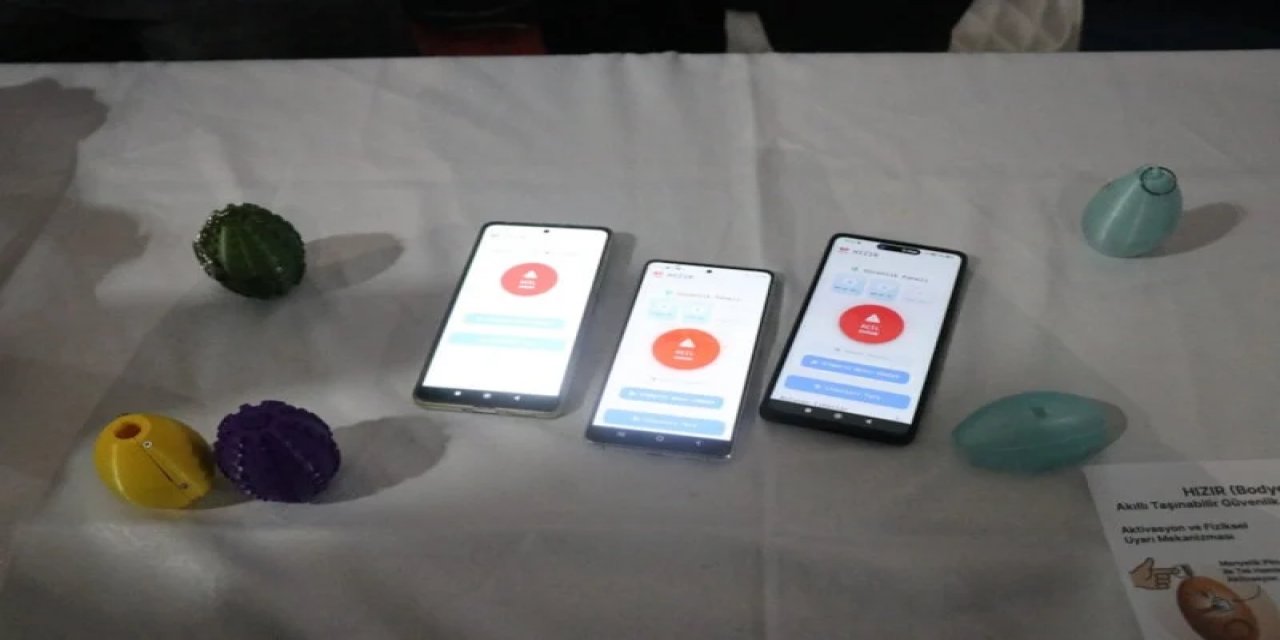 Bolu'da Liselilerden Tehlike Anında Tek Hamlelik Acil Yardım Sistemi