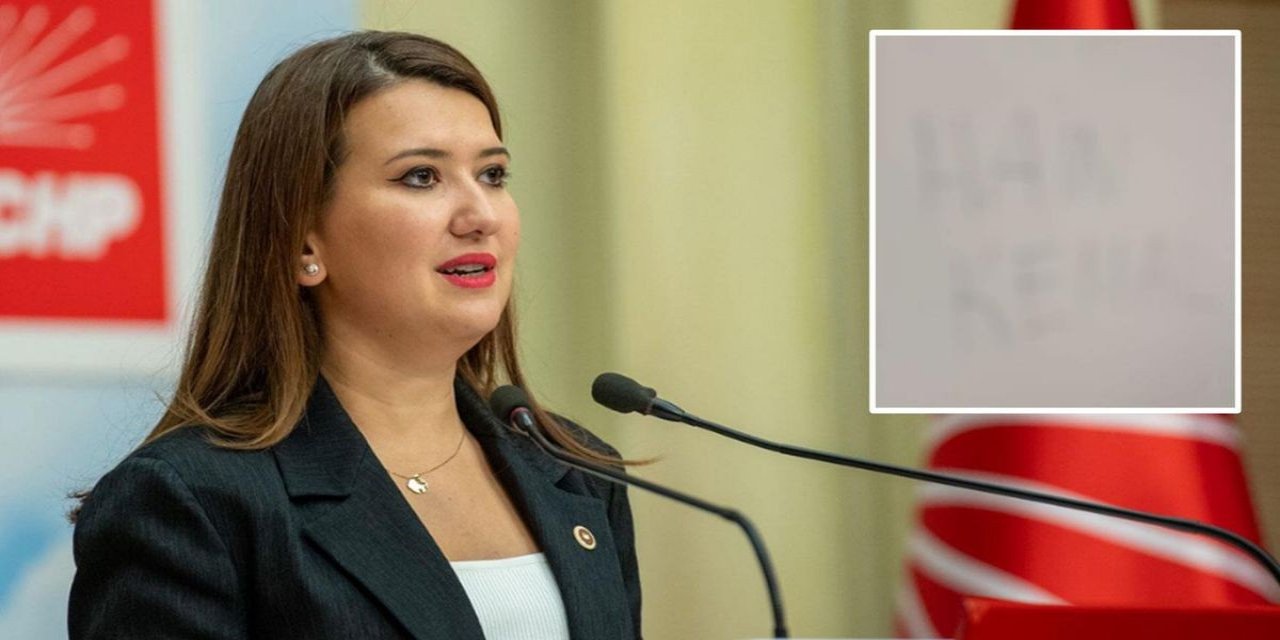 CHP Genel Merkezi'nde Duvara Yazılan "Hain Kemal" Yazısı Ortalığı Karıştırdı