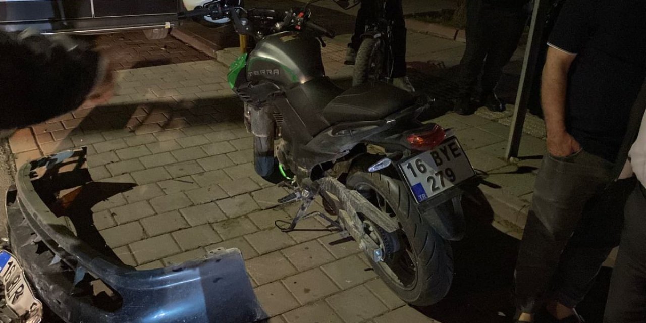 İnegöl'de Motosiklet Kazası: 3 Yaralı