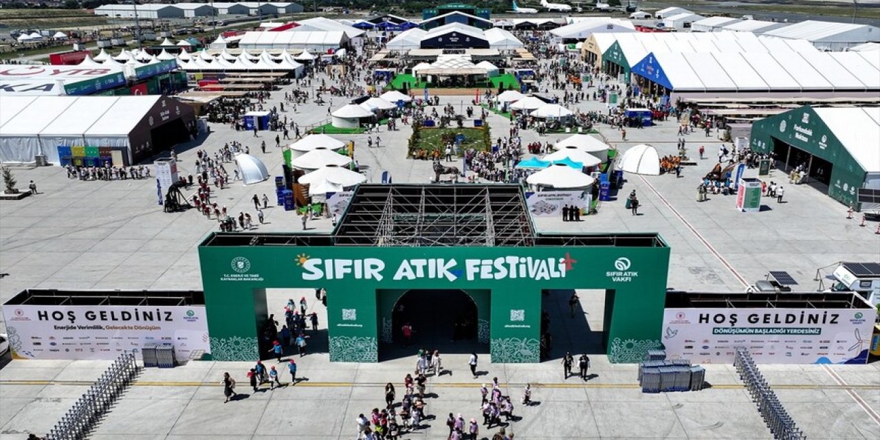 Sıfır Atık Festivali Atatürk Havalimanı'nda Başladı