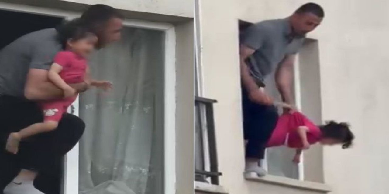 3 Yaşındaki Kızını Rehin Alan Baba Vurularak Etkisiz Hale Getirildi