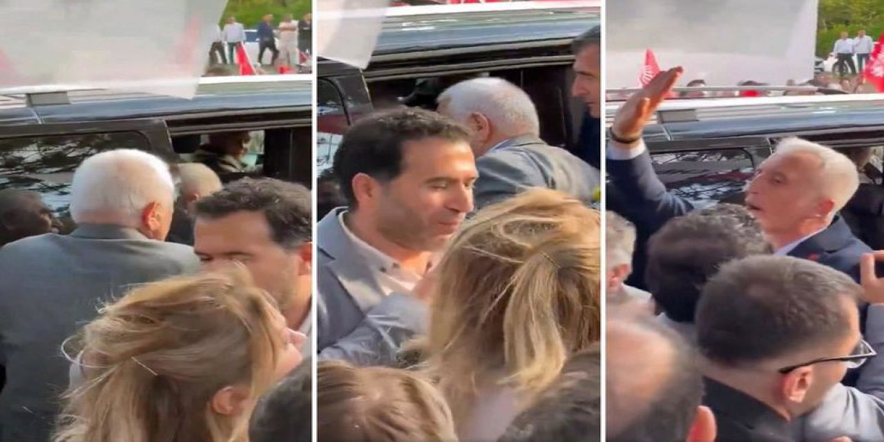 Mitingde Büyük Gerginlik! Özgür Özel, Yuhalanan İsmi Makam Aracına Aldı