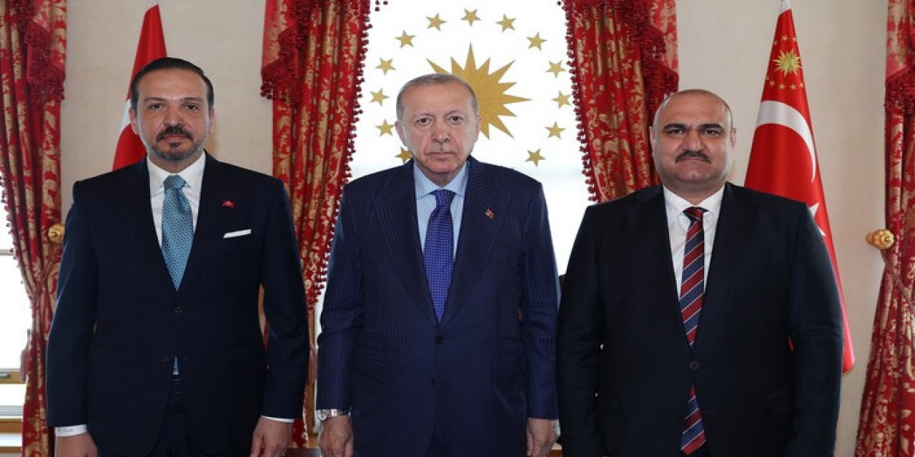 Cumhurbaşkanı Erdoğan, Kerkük Valisi Ağa'yı Kabul Etti