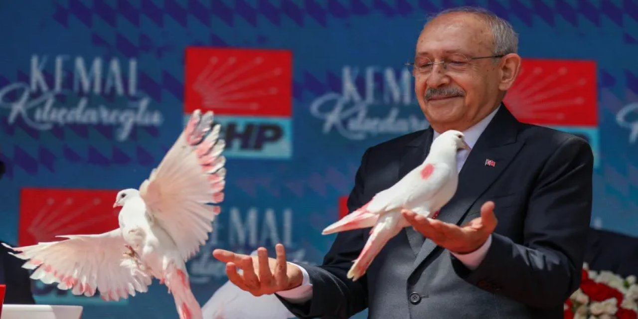 Kılıçdaroğlu'na Güvercin Getiren İsimden Olay Fotoğraflar! Tartışma Çıkardı…