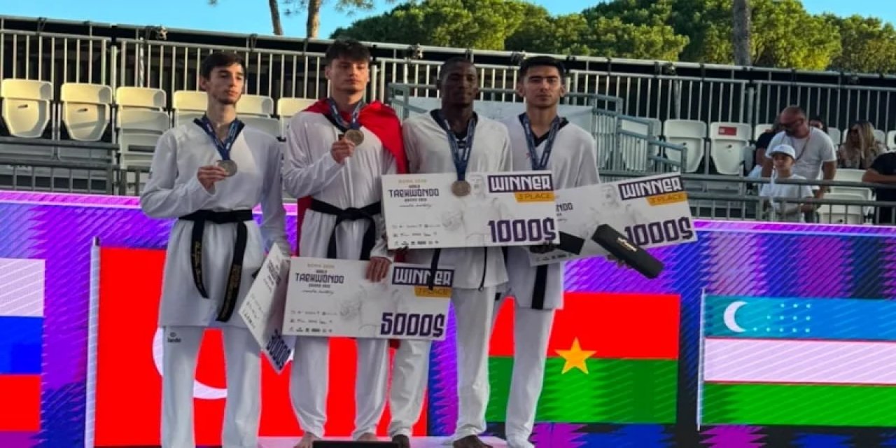 Milli Taekwondoculardan 1 Altın, Bir Bronz