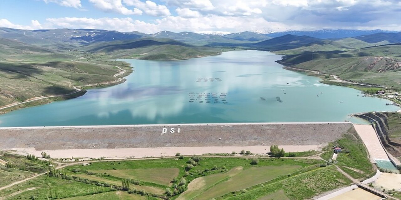 Bayburt'taki Demirözü Barajı'nda Doluluk Yüzde 100'e Ulaştı