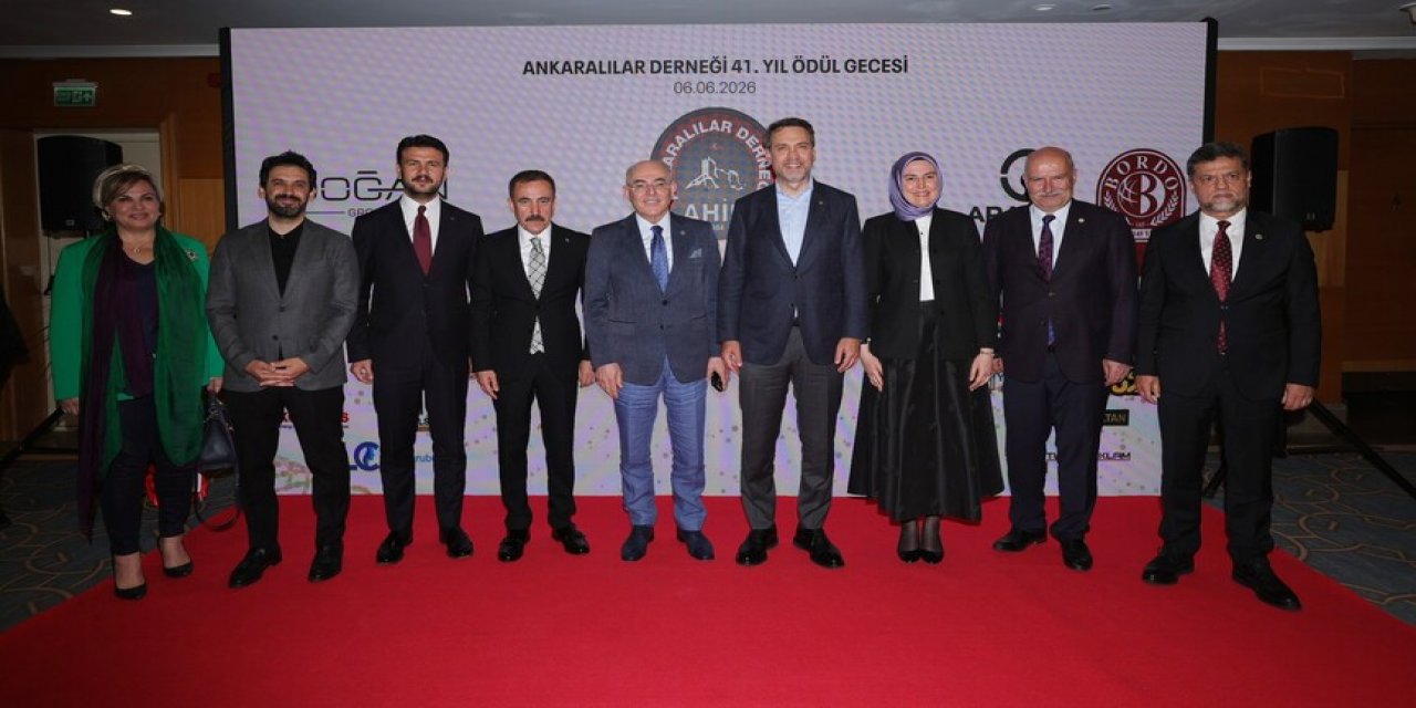 Ahid 41. Yıl Ödül Töreni Ankara'da Yapıldı