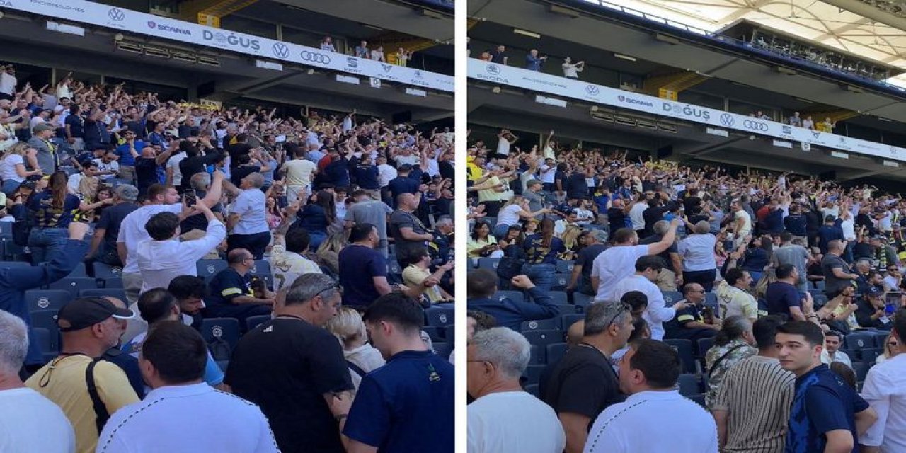 Oyunu Kullanan Fenerbahçe Taraftarı Stadyumu ''Aziz Yıldırım'' Sesleriyle İnletti