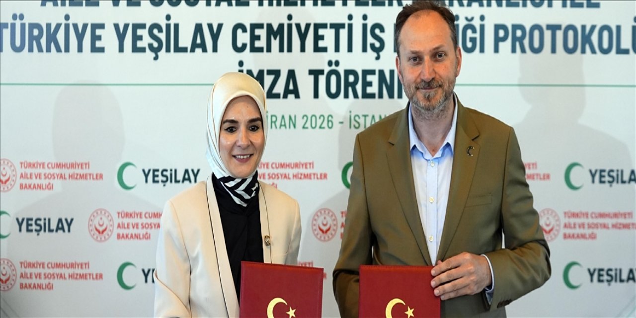 Aile Ve Sosyal Hizmetler Bakanlığı İle Yeşilaydan Bağımlılıkla Mücadele Protokolü