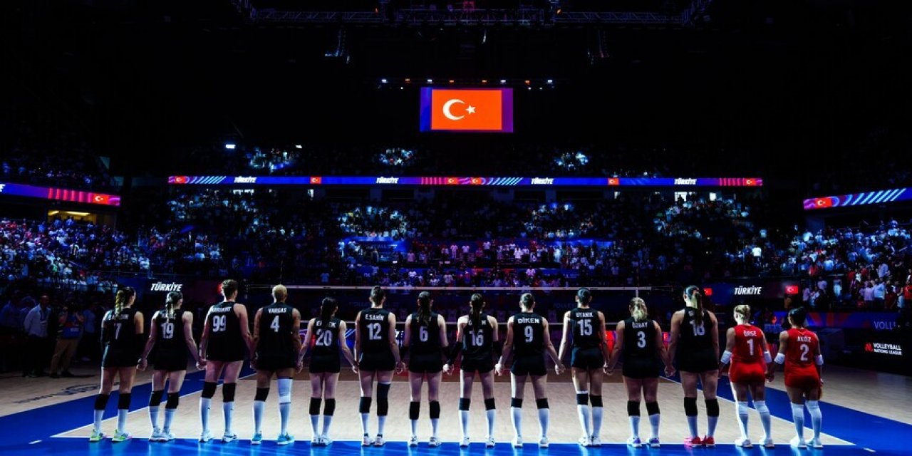 A Milli Kadın Voleybol Takımı, VNL'in İlk Etabını 11. Sırada Tamamladı