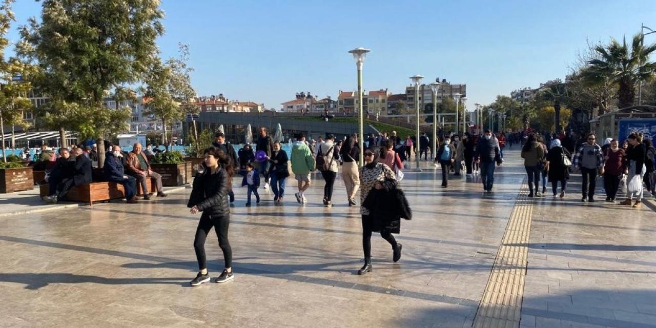Aydın'da Sıcaklık Mevsim Normallerinin Üzerine Çıktı