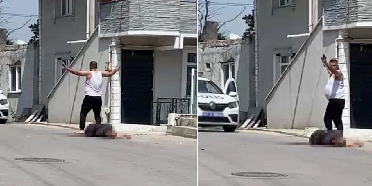 Eşini Sokak Ortasında Bıçakla Katleden Şüpheli Tutuklandı
