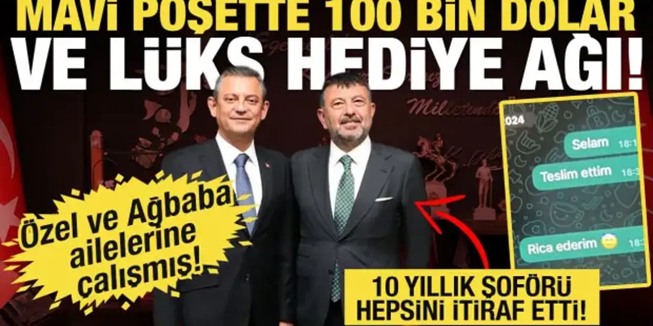 İBB Kadrolu Ağbaba'nın Şoföründen Şok İtiraflar: Kargo Poşetinde Dolar Ve Lüks Hediye Ağı
