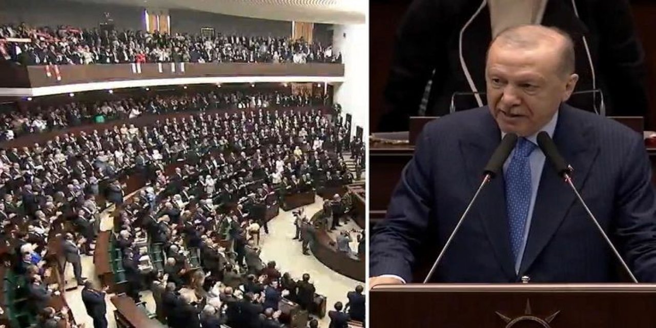 Cumhurbaşkanı Erdoğan'dan Parti Grubunu Ayağa Kaldıran İsrail Sözleri
