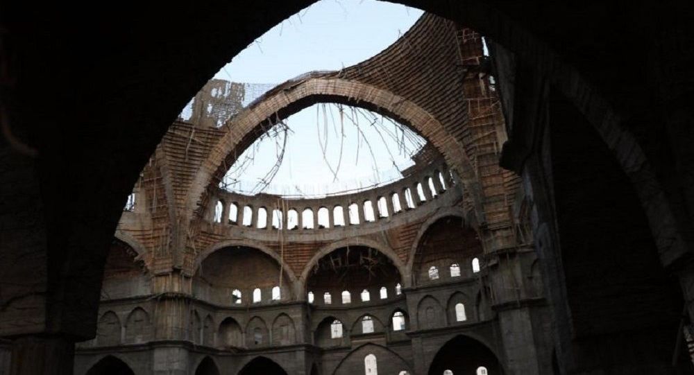 'Türkiye’nin 2. en büyük camisinin' inşaatında çökme: Mühendis 16 saattir enkaz altında