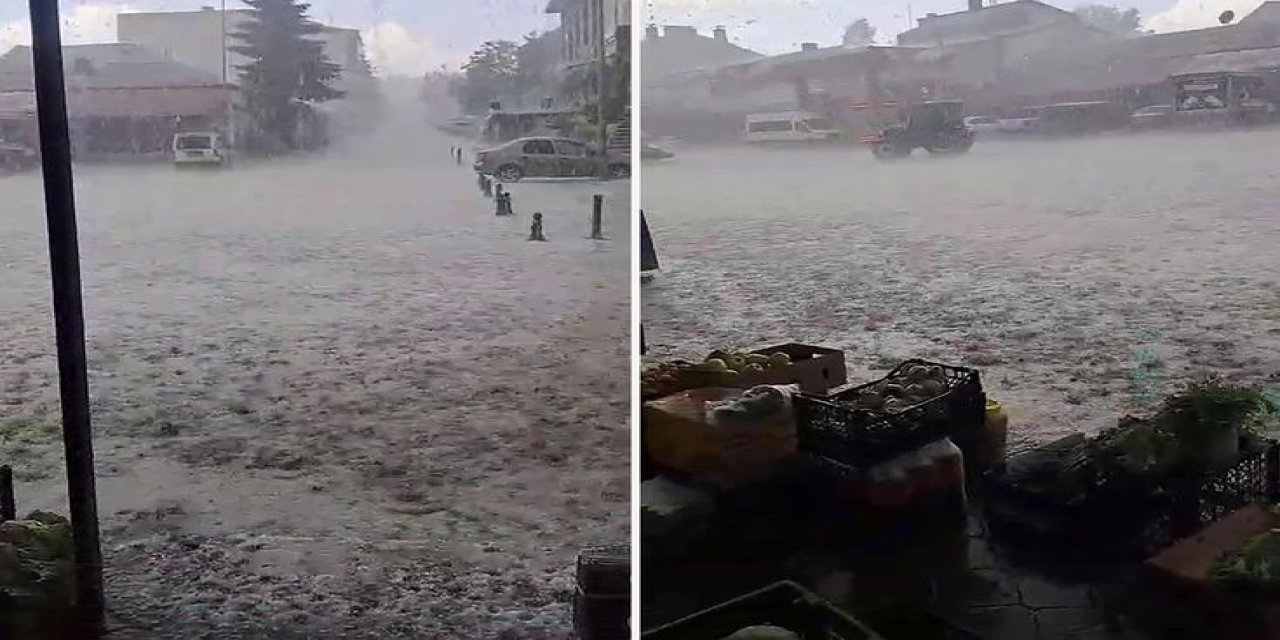 Kars'ta Dolu Ve Sel Tarım Arazilerine Zarar Verdi