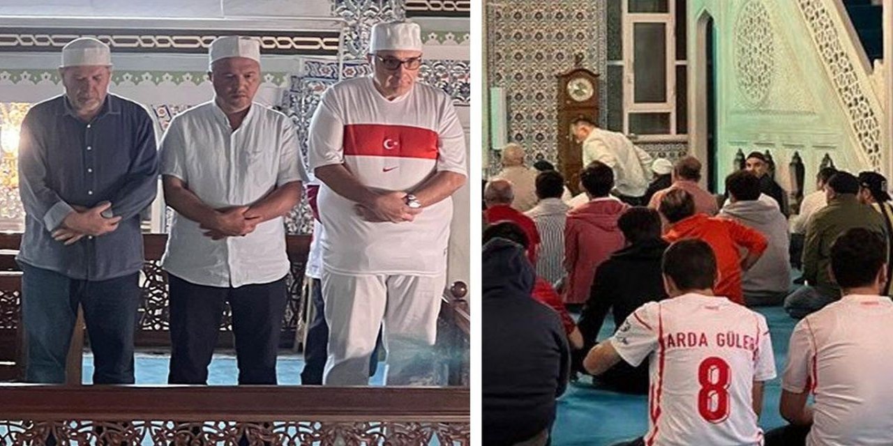 İstanbul'daki Vatandaşlar, Sabah Namazına Milli Formayla Katıldı