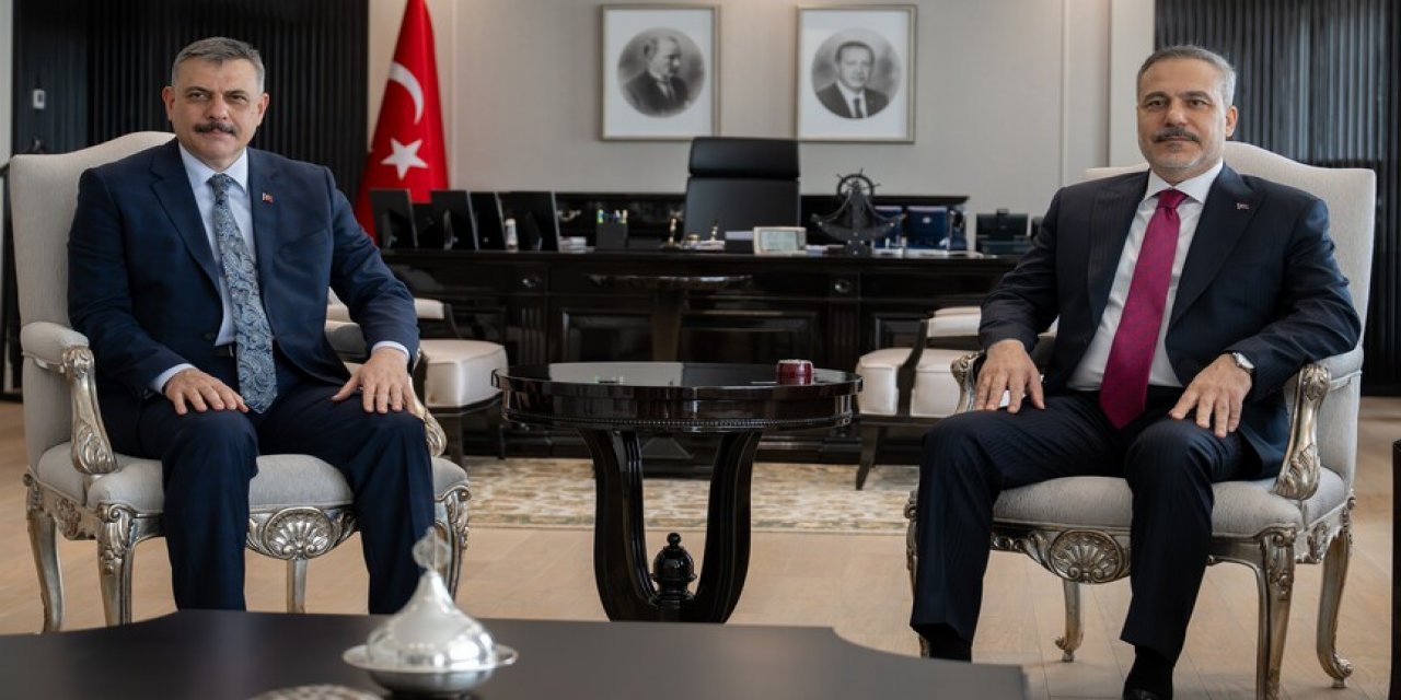 Dışişleri Bakanı Fidan, İçişleri Bakanı Çiftçi İle Görüştü