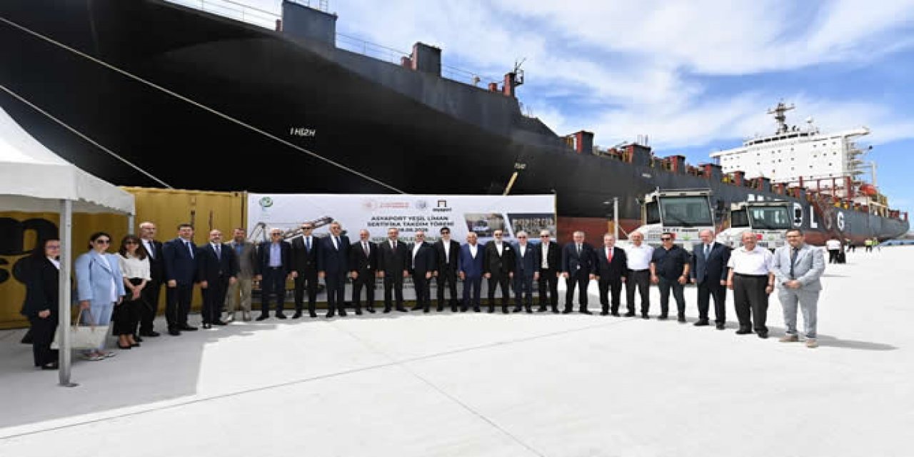 Asyaport, "Yeşil Liman Sertifikası" Aldı