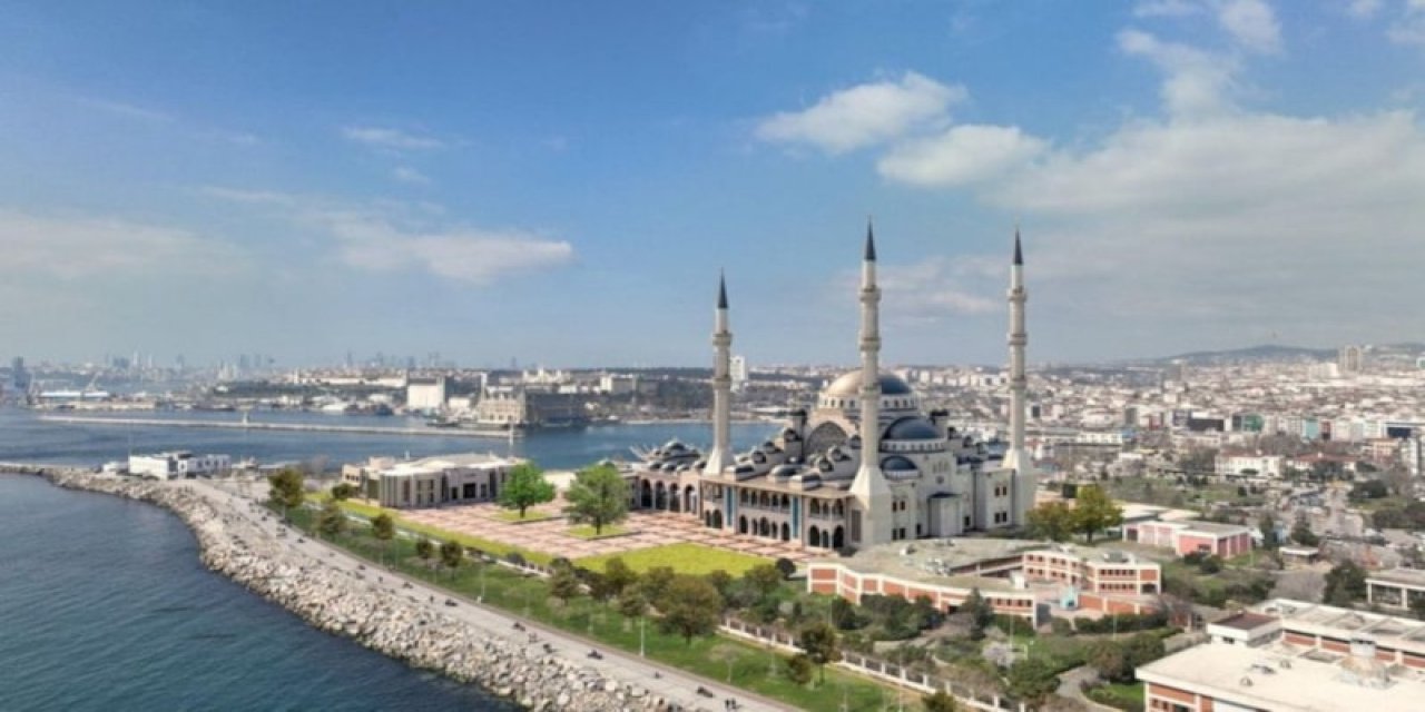 Kadıköy'e İnşa Edilecek Caminin Son Hali: İlk Kazma Vuruldu
