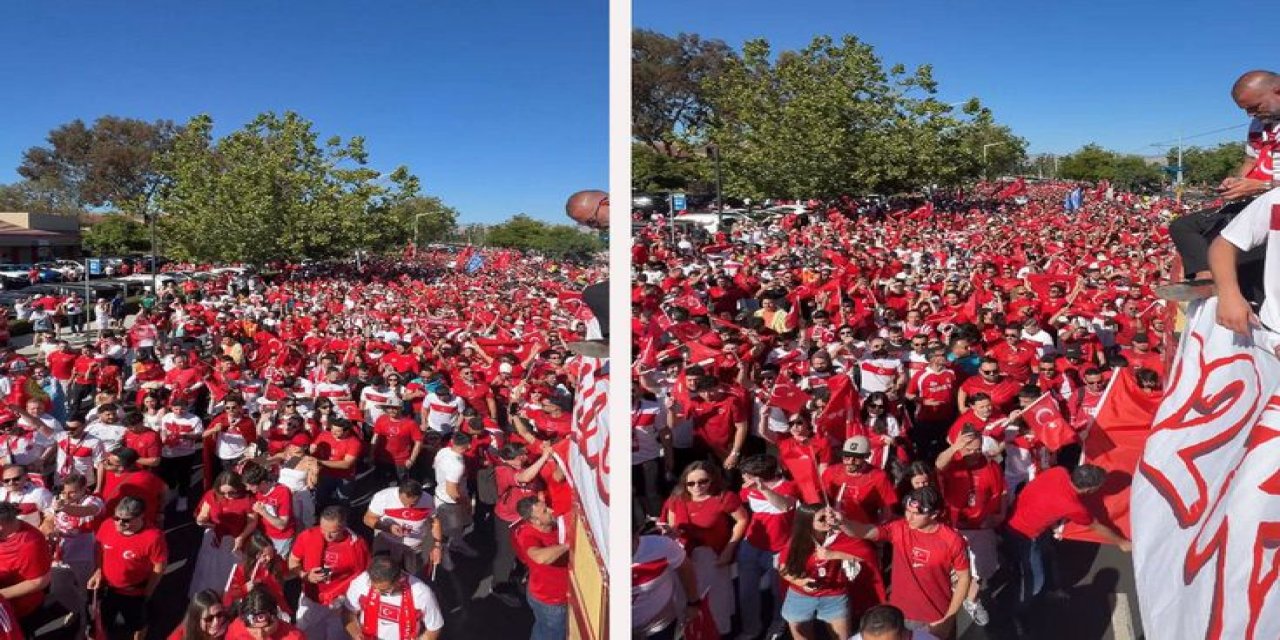 Dünya Bu Anları Konuşuyor! Amerika'ya Damga Vuran ''Türk Yürüyüşü''