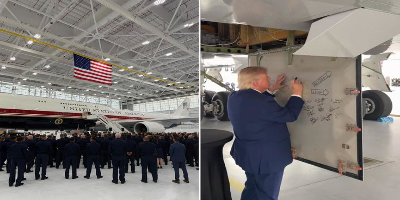 Trump'ın Yeni Air Force One'ı ABD'ye Ulaştı! Değeri Dudak Uçuklatıyor
