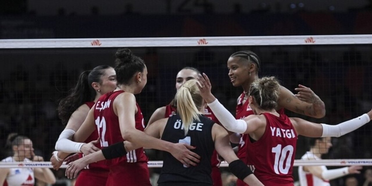 A Milli Kadın Voleybol Takımı, Milletler Ligi'nde Yarın Çin İle Karşılaşacak