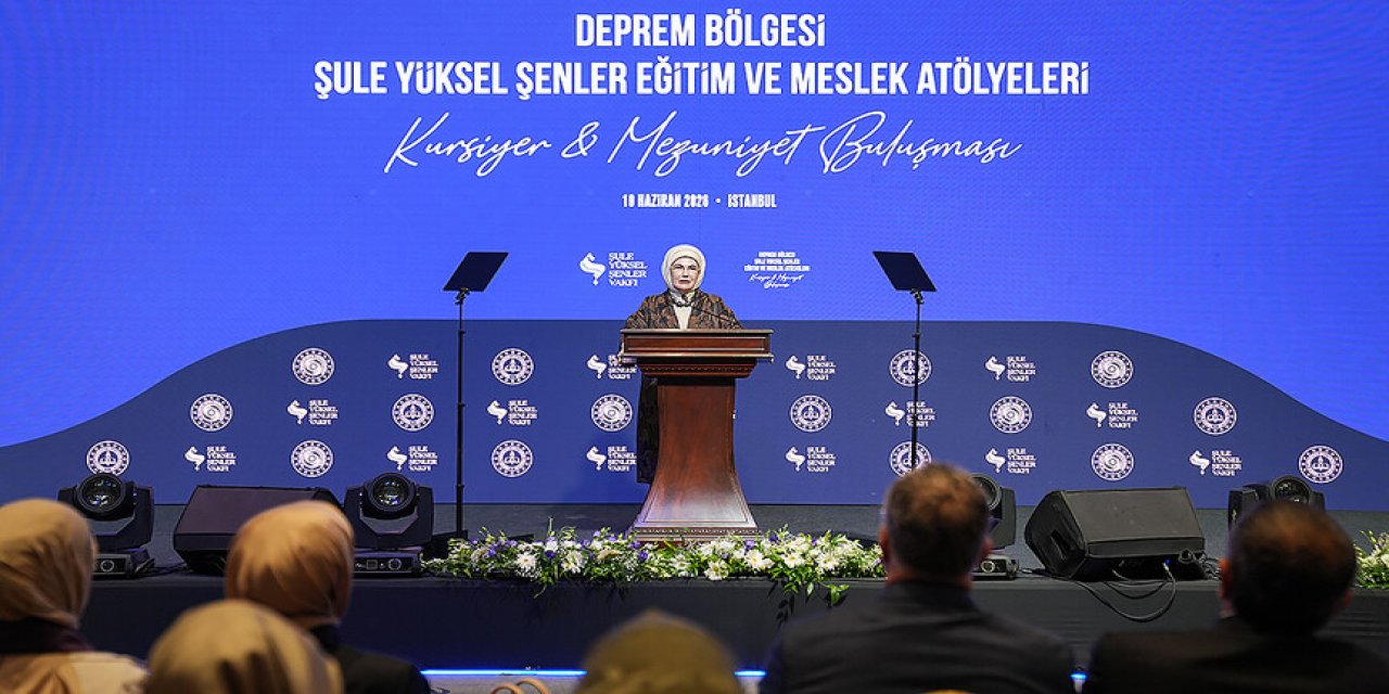 Emine Erdoğan'dan "Şule Yüksel Şenler Eğitim Ve Meslek Atölyeleri"ne İlişkin Paylaşım