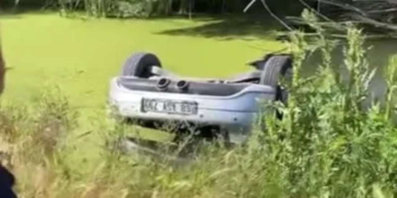 Aksaray'da Şüpheli Ölüm: Drenaj Kuyusuna Gömülü Otomobilden 2 Ceset Çıktı