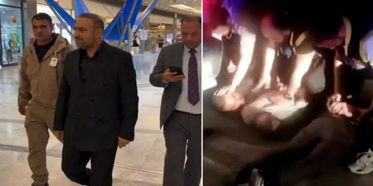 Ünvanını Söyleyip AVM Denetlemeye Kalktı, Polis Fena Paketledi