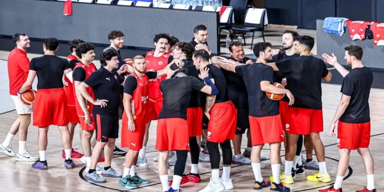 A Milli Erkek Basketbol Takımı, Bosna Hersek Maçının Hazırlıklarına Başladı