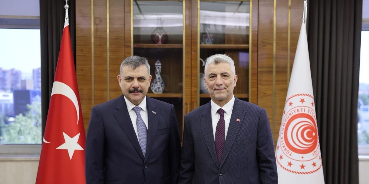 Ticaret Bakanı Bolat, İçişleri Bakanı Çiftçi İle Görüştü