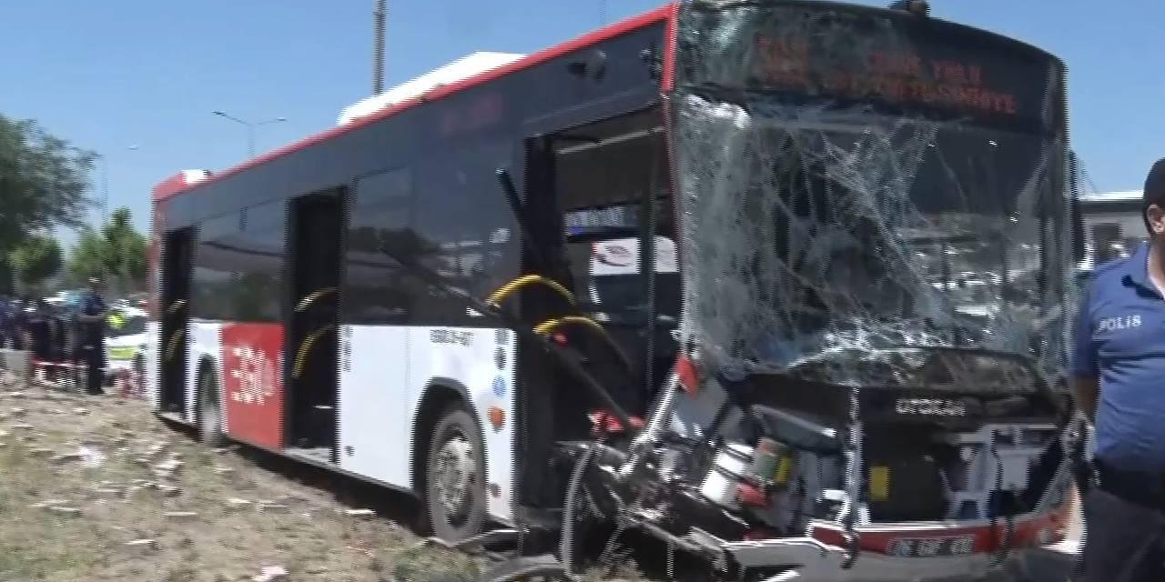 Ankara'da EGO Otobüsü Kaza Yaptı: 1 Ölü, 9 Yaralı