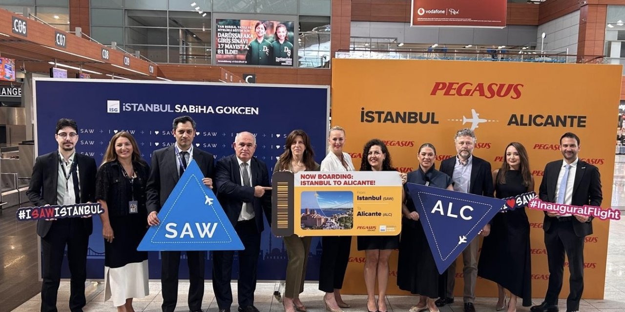 Sabiha Gökçen Havalimanı'nın İspanya Ağı Alicante Hattıyla Genişledi