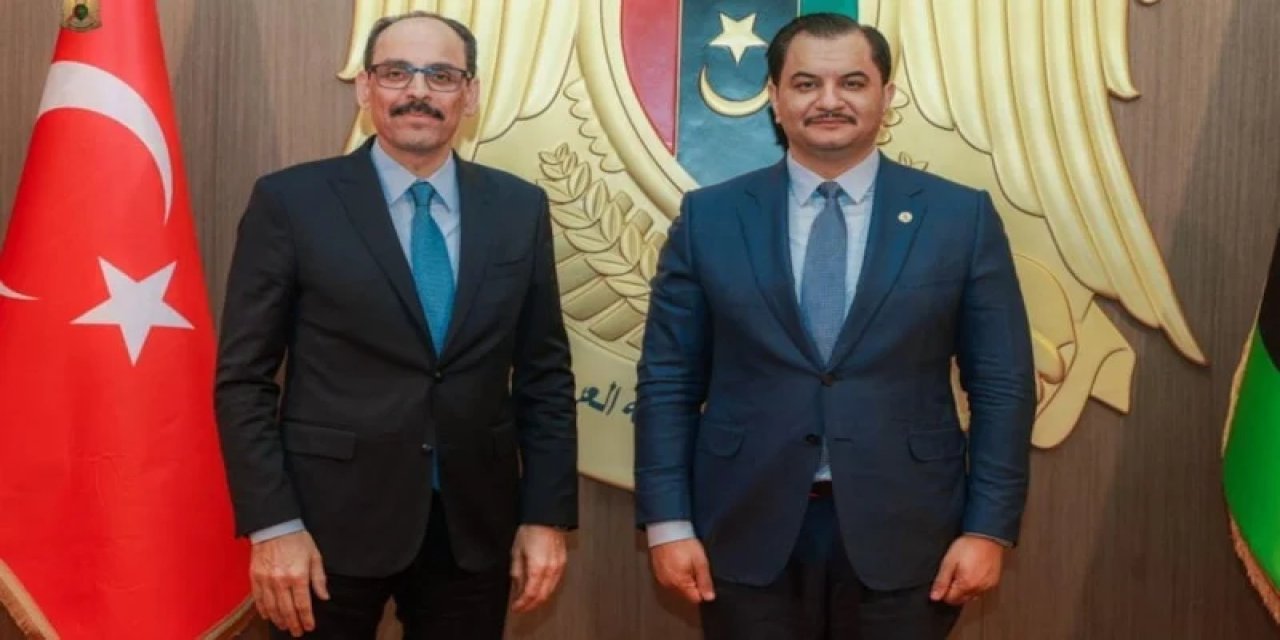 MİT Başkanı İbrahim Kalın, Saddem Hafter İle Libya'da Görüştü
